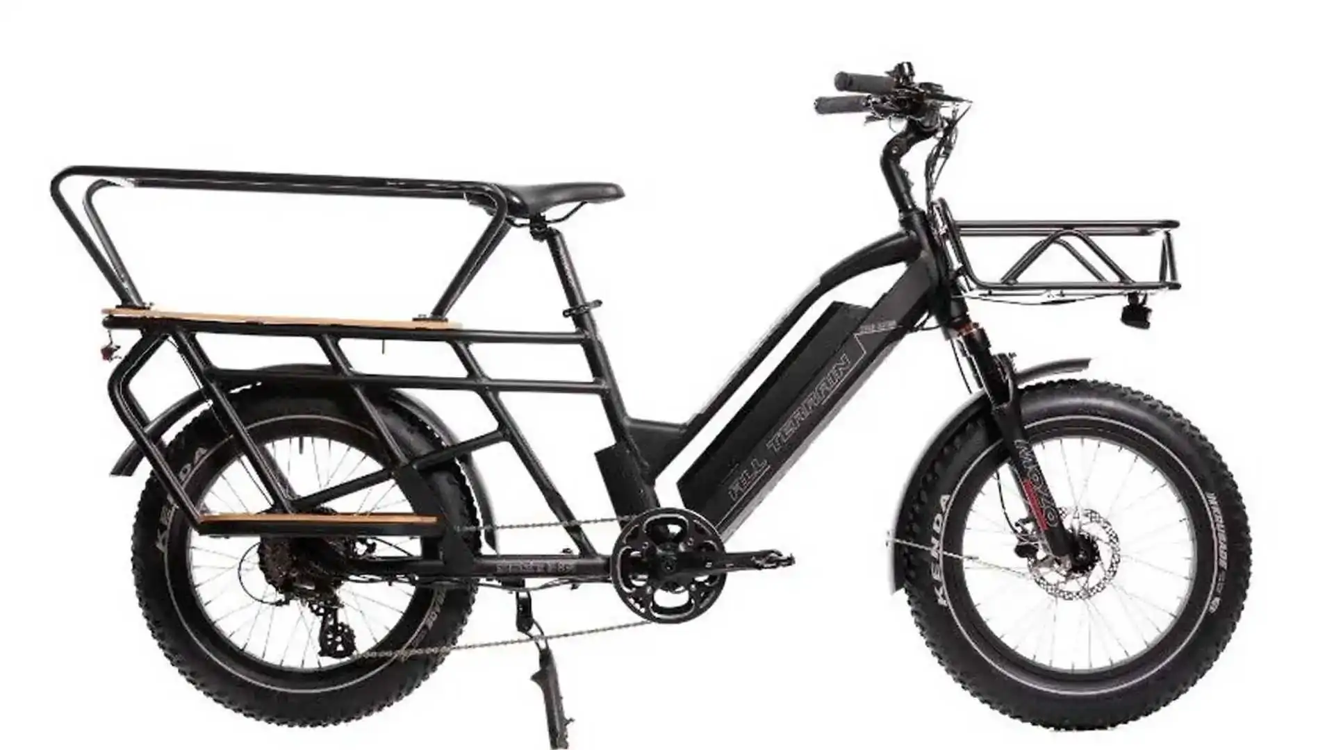 M2S All Terrain Scout Cargo passenger bike on a white background